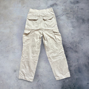 Cream Cargo Pants