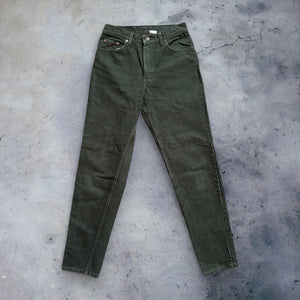 Dark Green 550 Levi Jeans