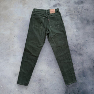 Dark Green 550 Levi Jeans