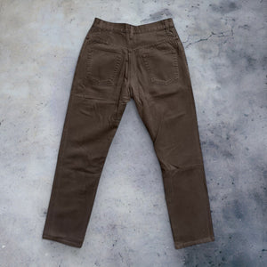 Brown Straight Leg Jeans