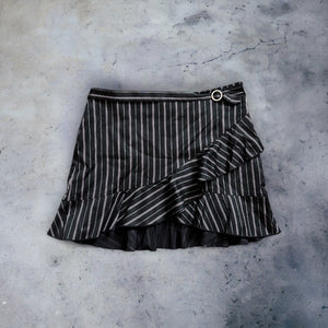 Y2K  Pinstripe Skirt