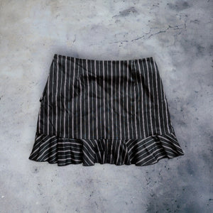 Y2K  Pinstripe Skirt