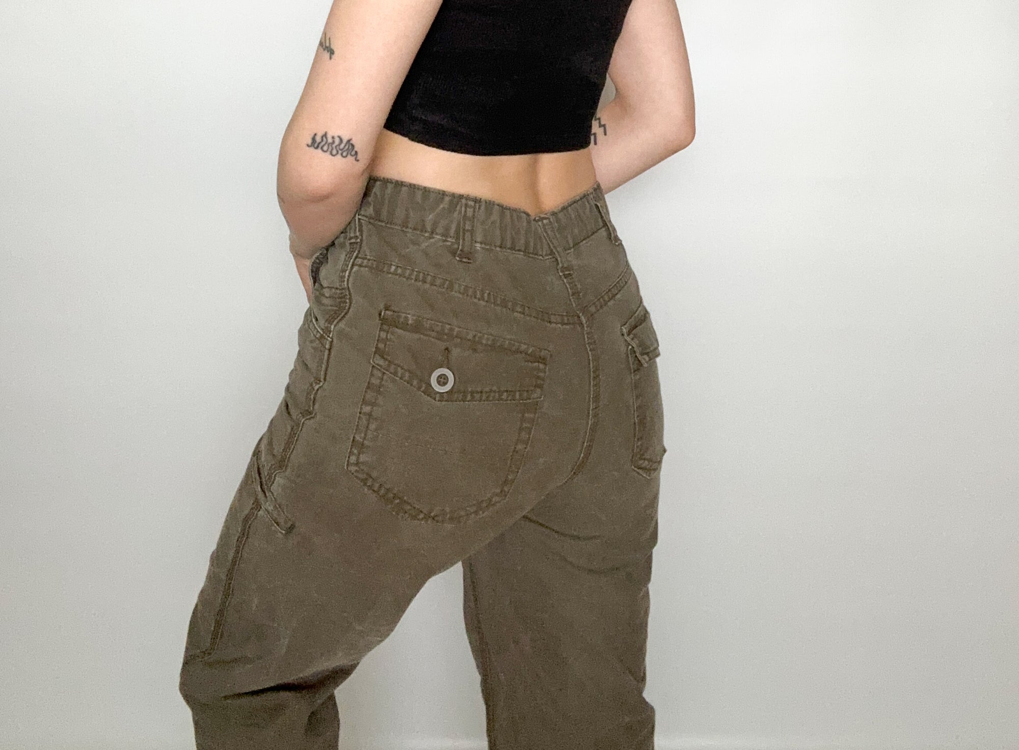 Green Cargo Pants