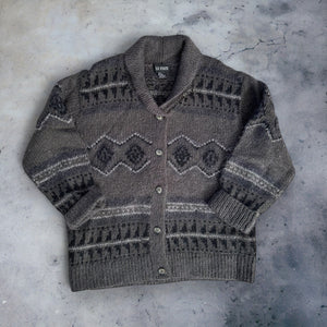 Wool Cardigan Sweater