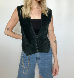 Suede Vest