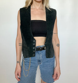 Suede Vest