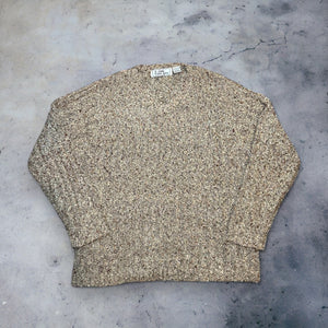 Speckled Vneck Sweater