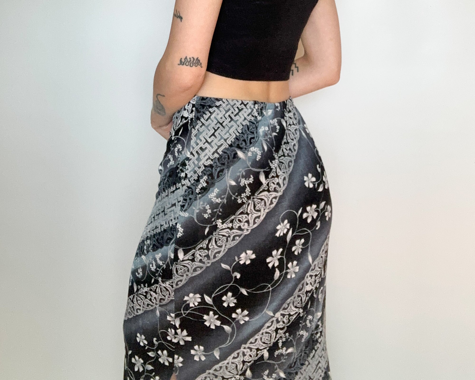 Floral Maxi Skirt