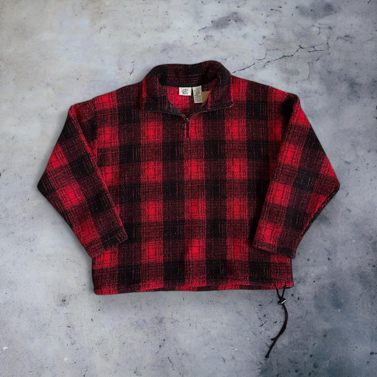 Plaid Pullover