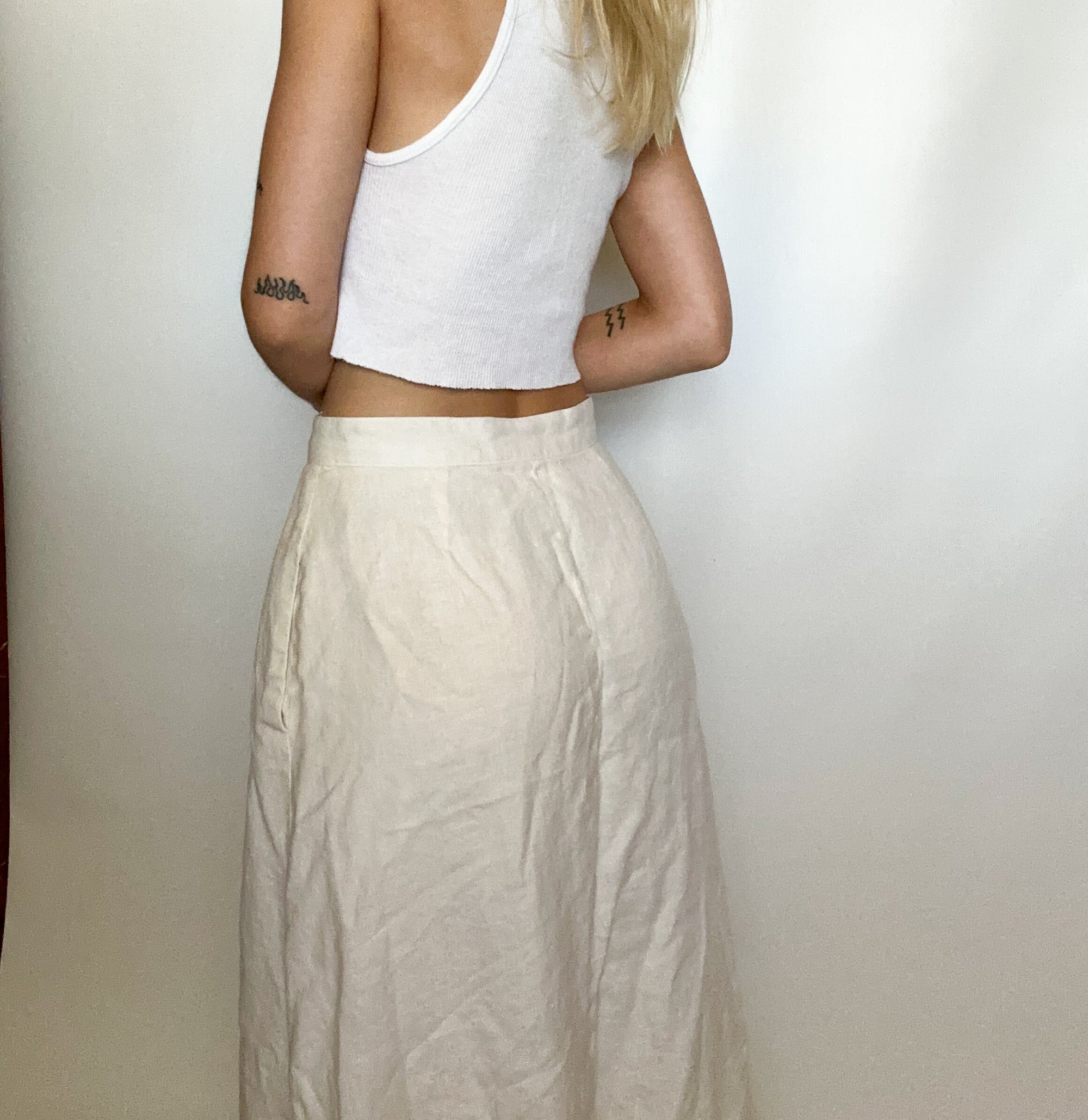 Ralph Lauren Linen Skirt