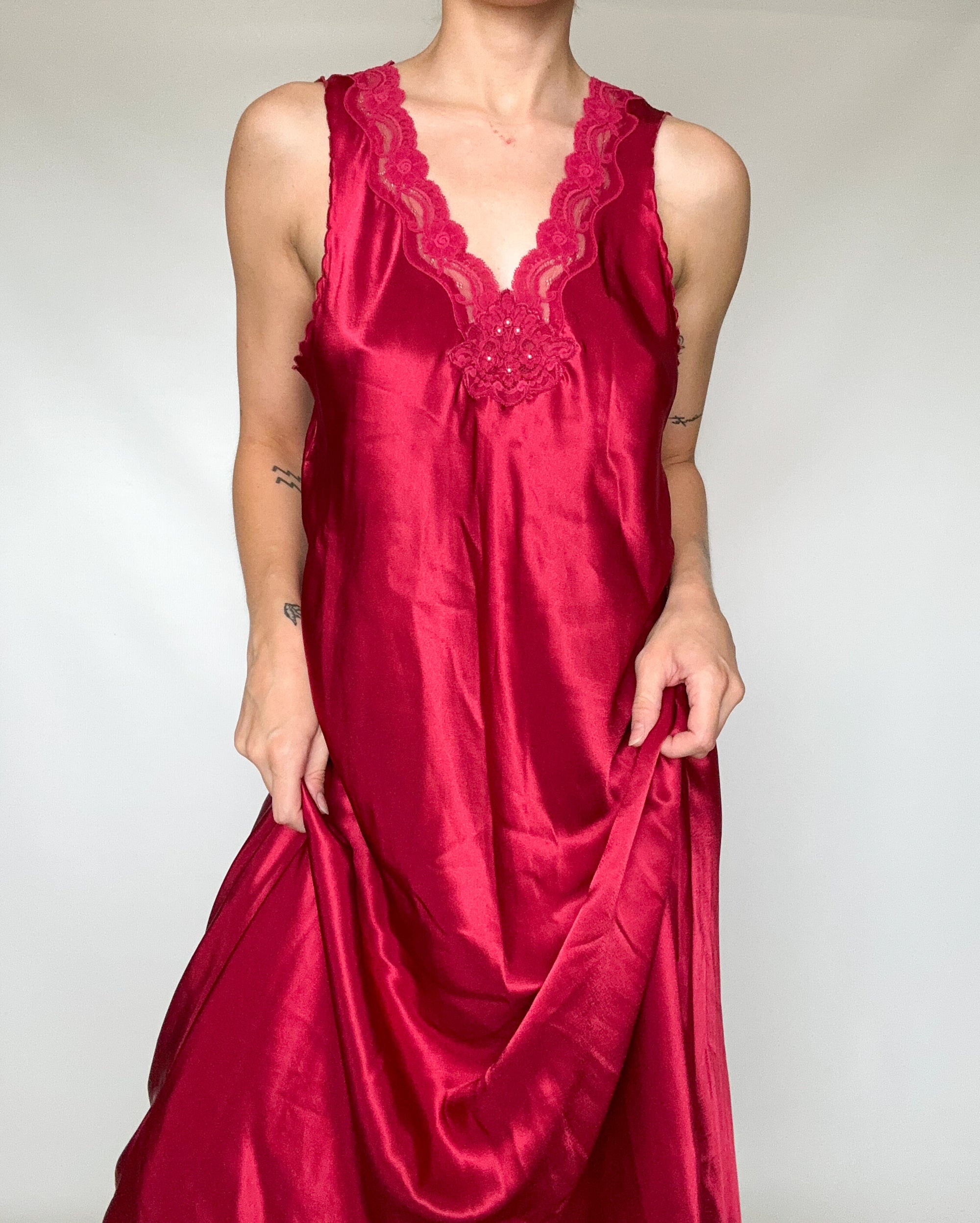 Satin Slip Dress