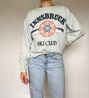 Innsbruck Austria Ski Crewneck