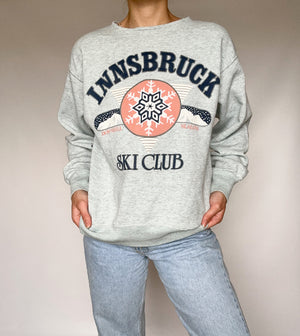 Innsbruck Austria Ski Crewneck