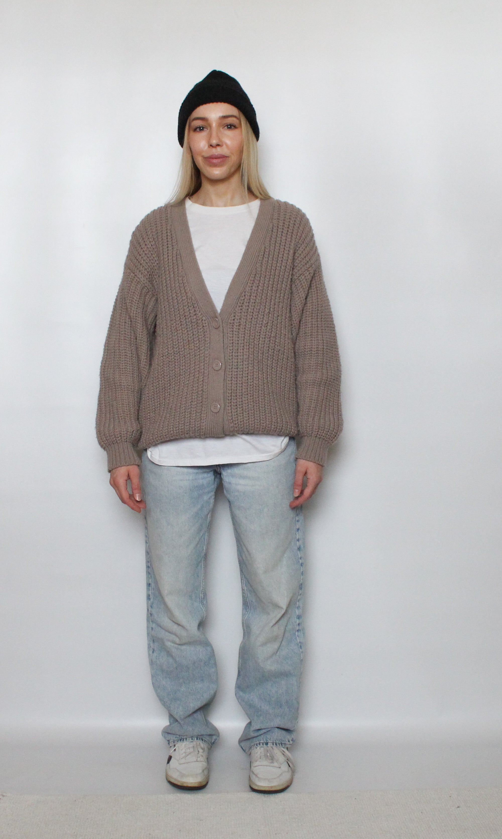 Knit Cardigan Sweater