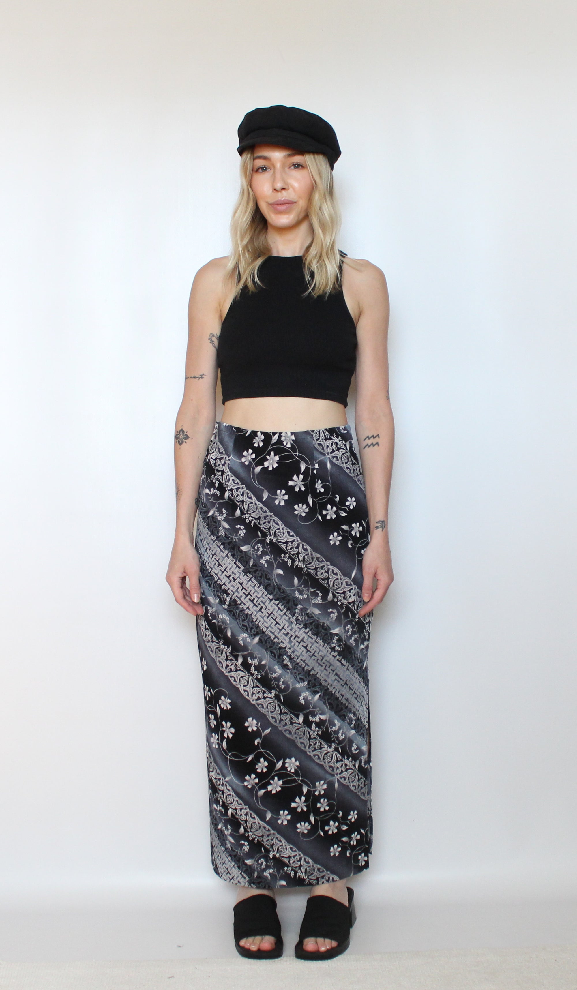 Floral Maxi Skirt