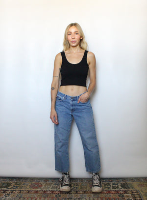 Tommy Hilfiger Cropped Boyfriend Jeans