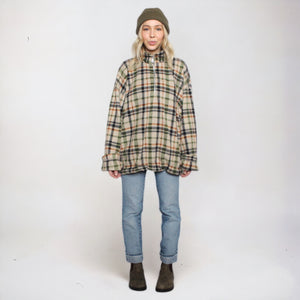 Cozy Plaid Half-Zip