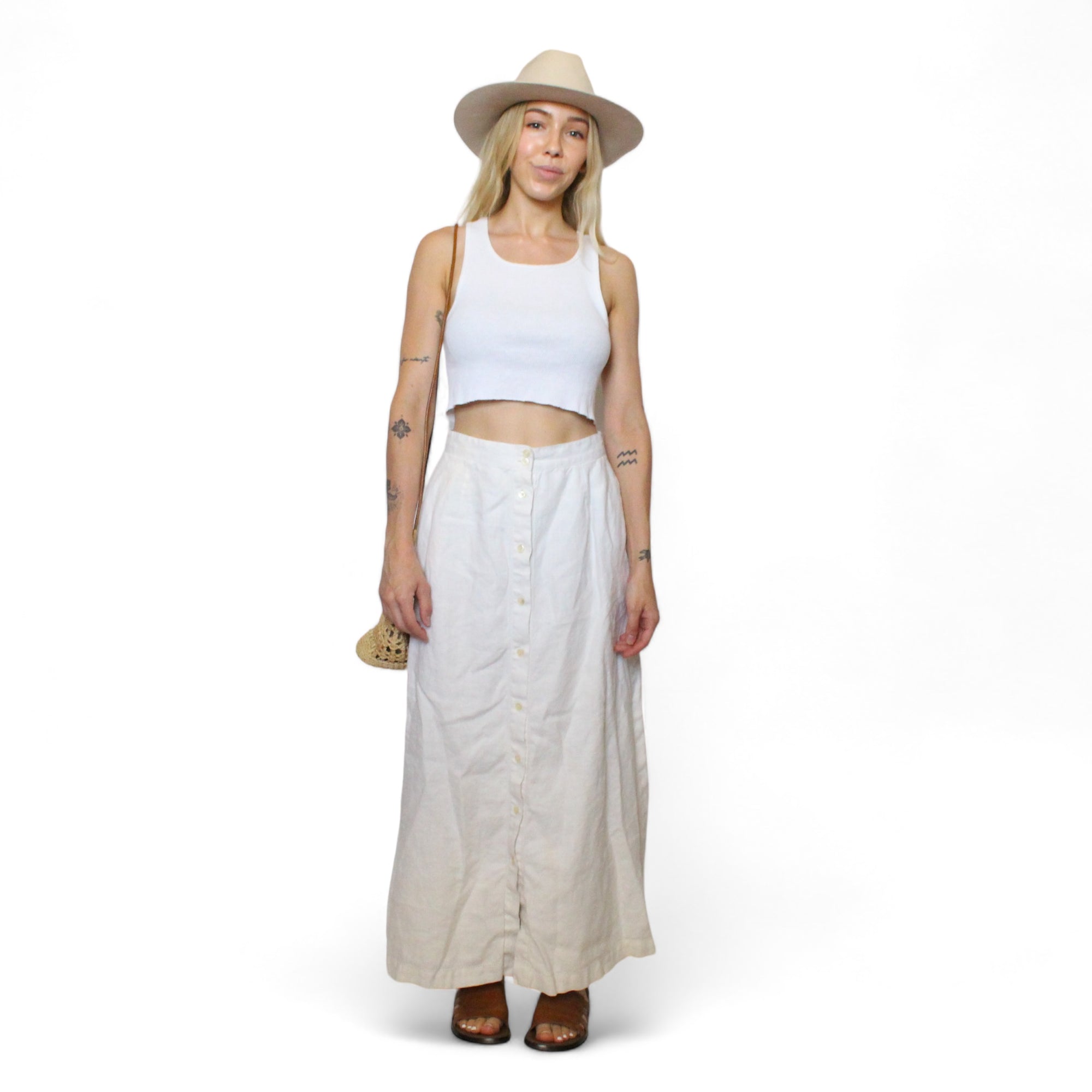 Ralph Lauren Linen Skirt