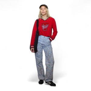 Tommy Varsity Patch Sweater