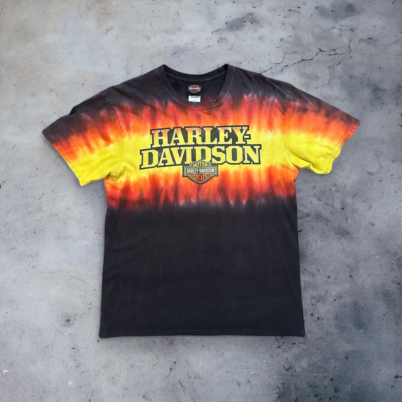 Harley Davidson Tie Dye Tshirt