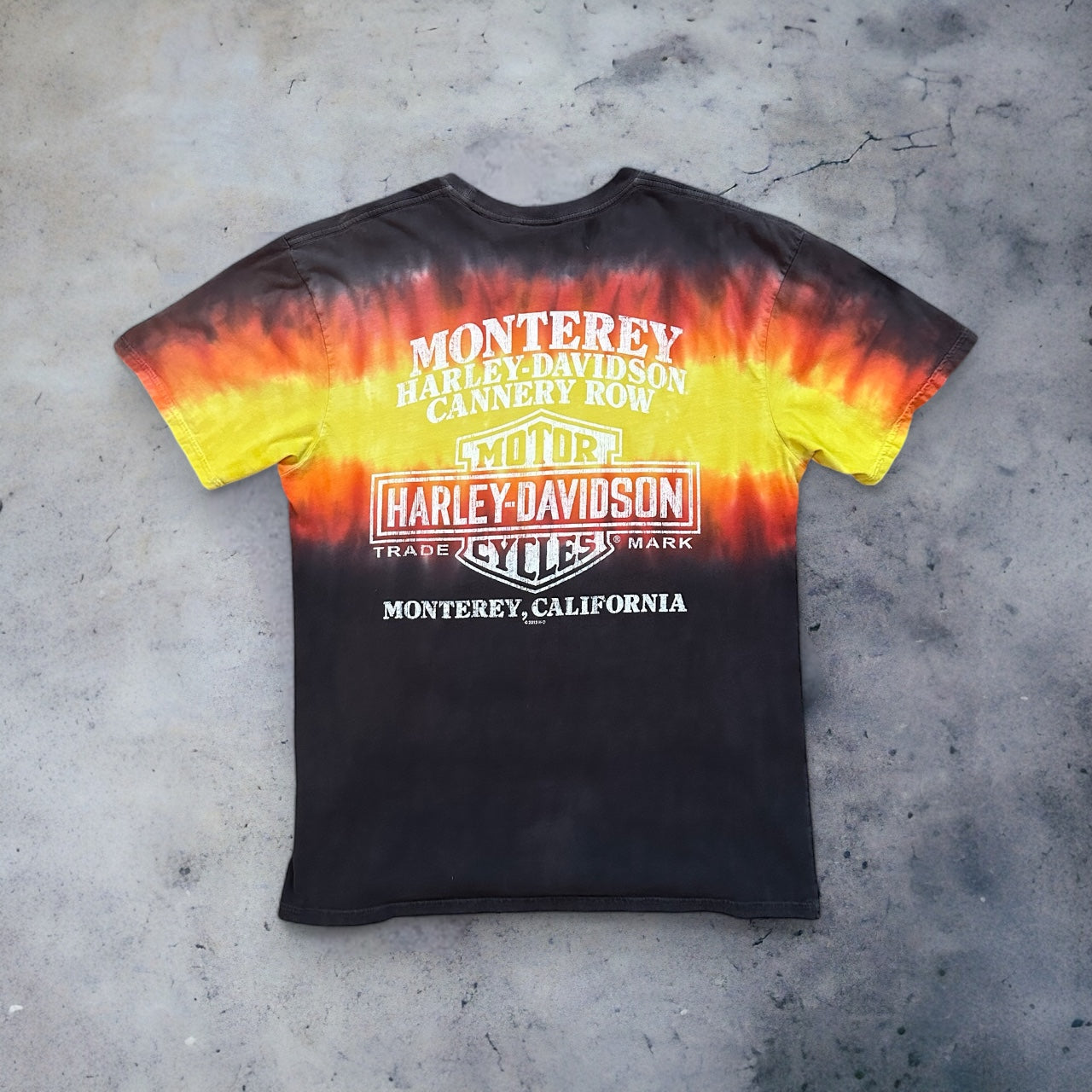 Harley Davidson Tie Dye Tshirt