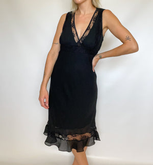 Black Lace Dress