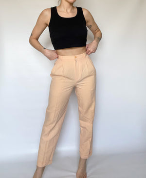 Peach Trousers