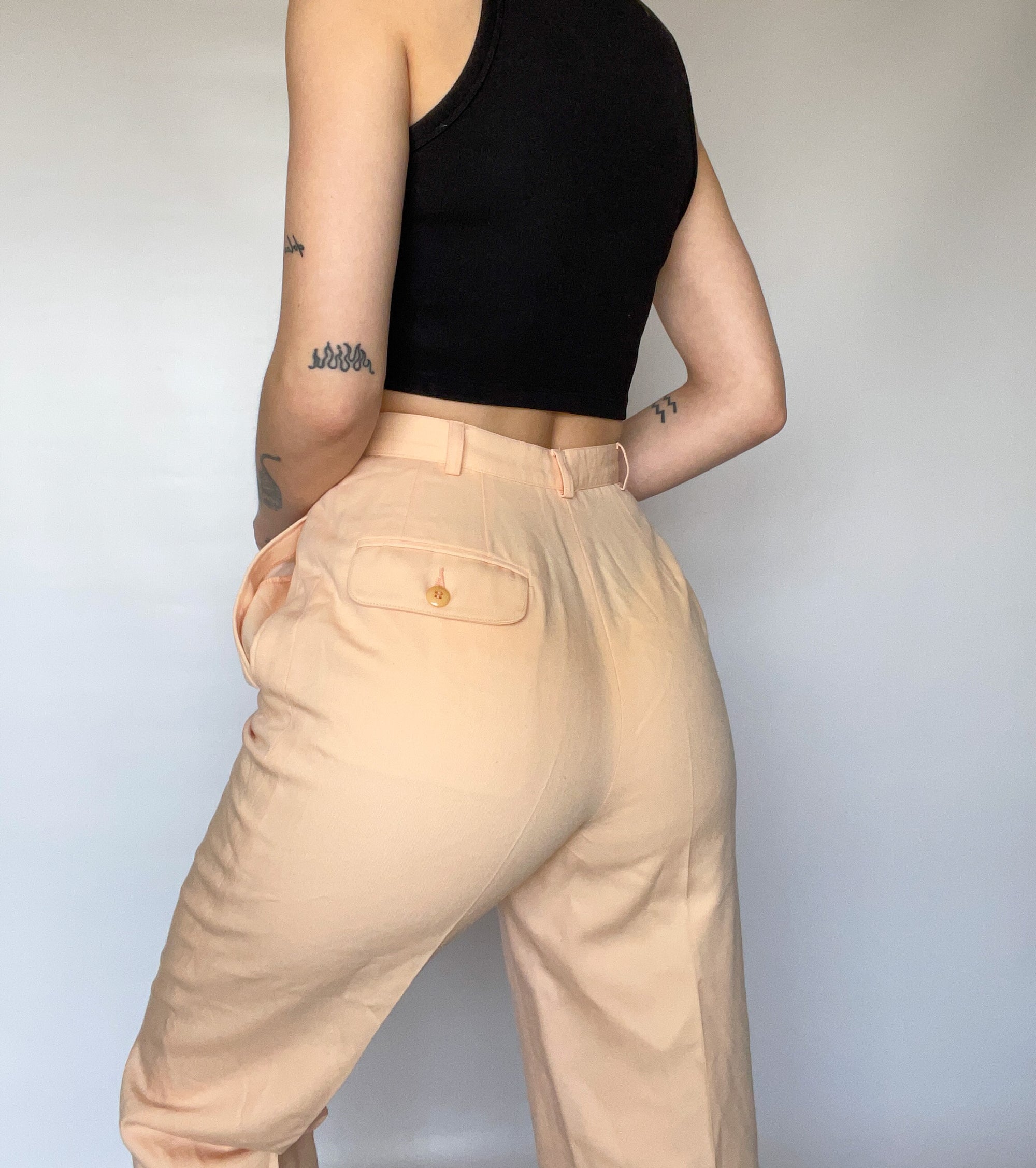 Peach Trousers