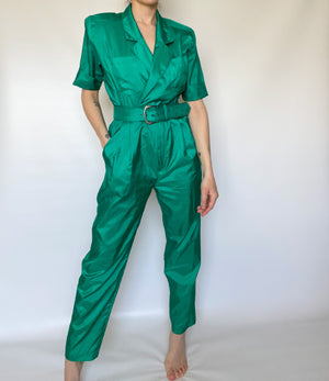 Teal Jumpsuit