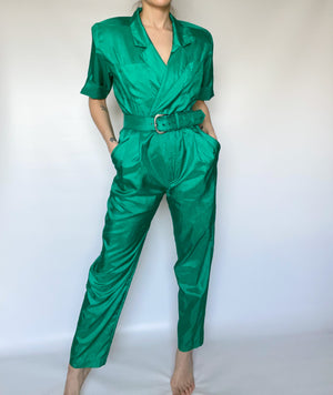 Teal Jumpsuit