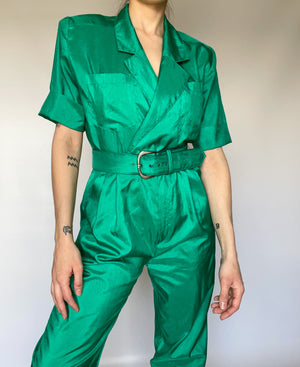 Teal Jumpsuit