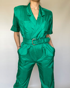 Teal Jumpsuit