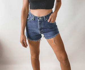 Dark Wash Shorts