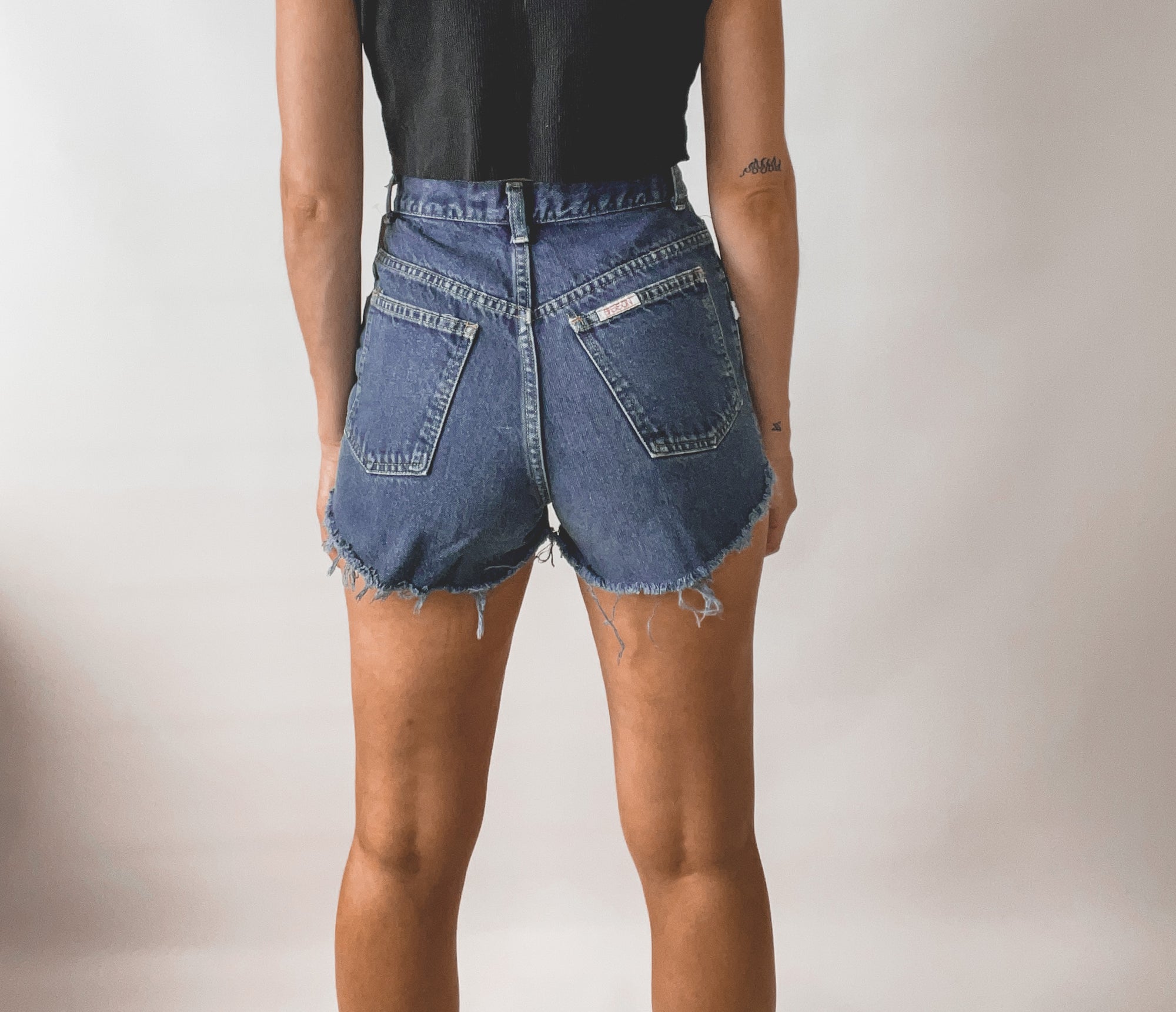 Dark Wash Shorts