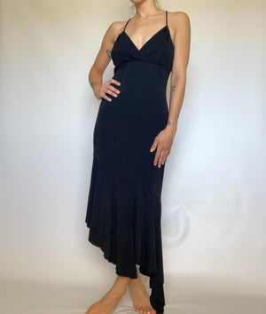 Black Asymmetrical Dress