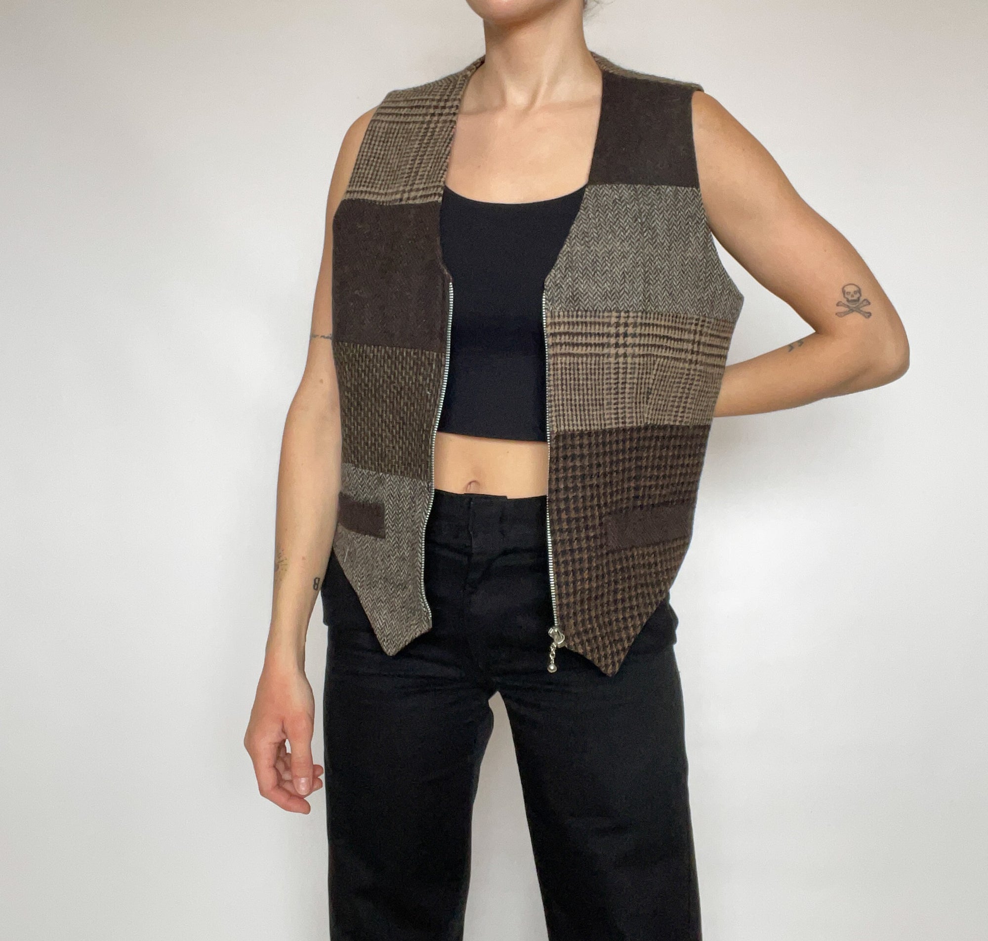 Patchwork Vest