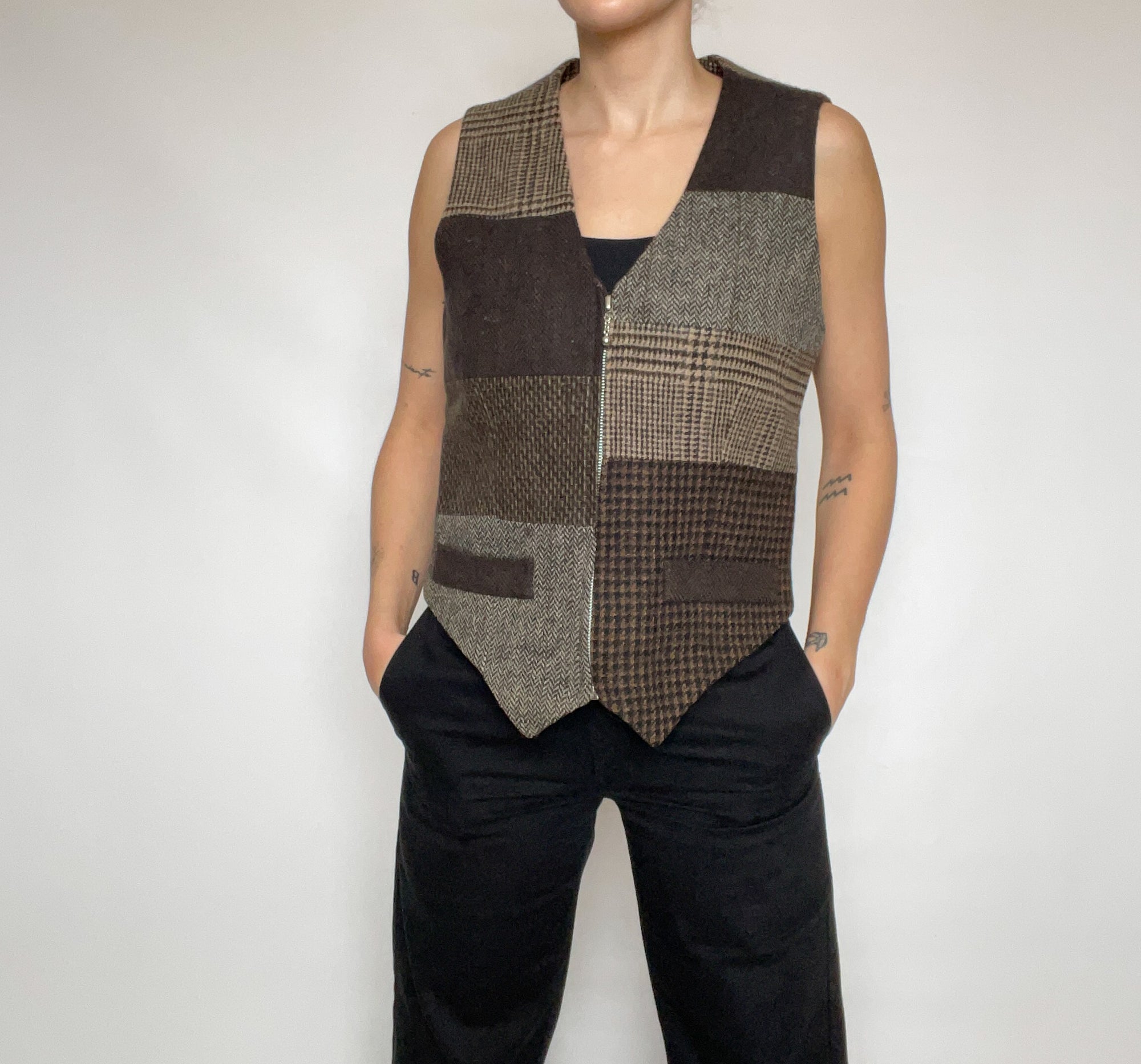 Patchwork Vest