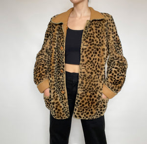 Reversible Leopard Jacket