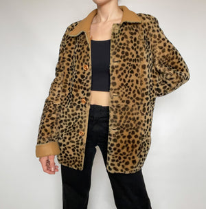 Reversible Leopard Jacket