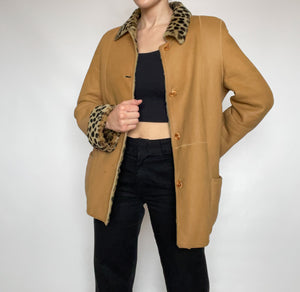 Reversible Leopard Jacket