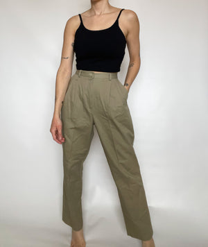 Green/Khaki Trouser Pants